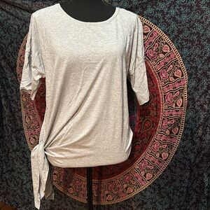 LULULEMON SIDE TIE SHORT SLEEVE SHIRT🌸